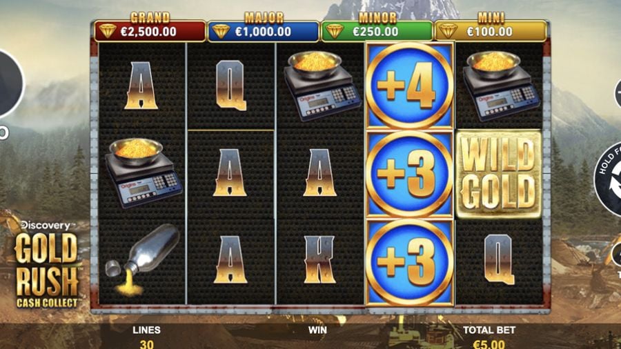 Gold Rush Cash Collect Slot Eng - partycasino