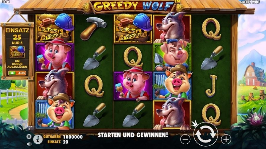 Greedy Wolf Slot De - partycasino