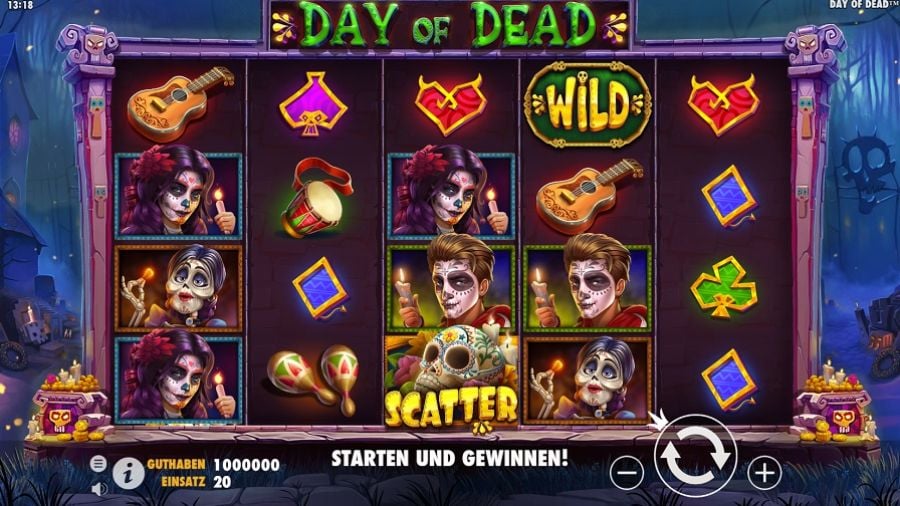 Day Of Dead Slot De - partycasino
