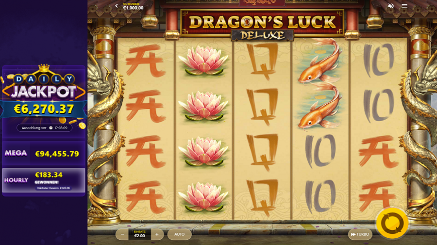 Dragons Luck Deluxe Slot De - partycasino