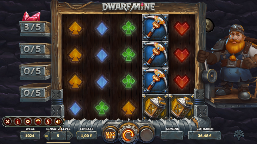 Dwarf Mine Slot De - partycasino