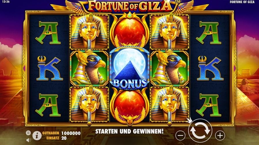 Fortune Of Giza Slot De - partycasino