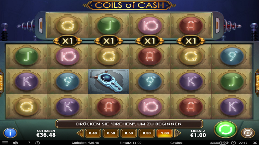 Coils Of Cash Slot De - partycasino