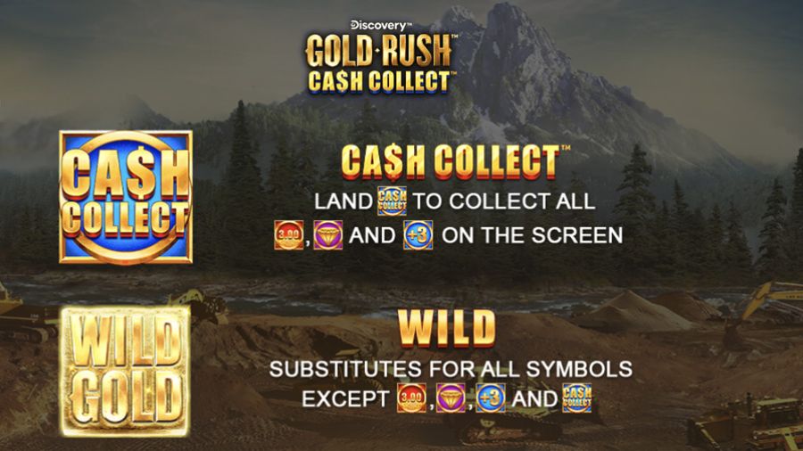 Gold Rush Cash Collect Symbols Eng - partycasino