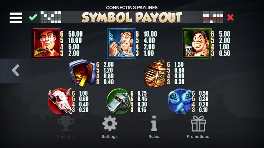 Taco Brothers Derailed Feature Symbols Eng - partycasino