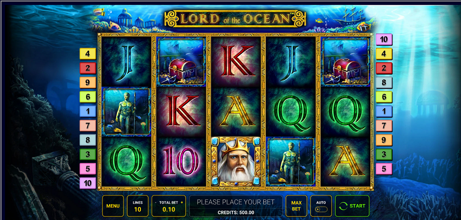 Lords Of The Ocean Slot - partycasino