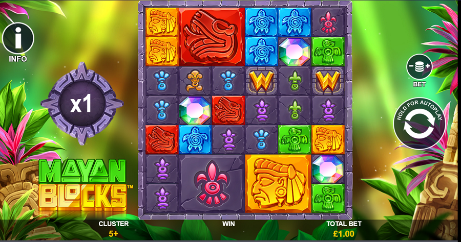 Mayan Blocks Slot - partycasino