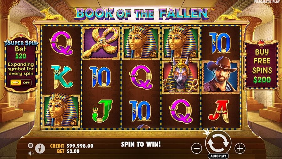 Book Of Fallen Online Slot - partycasino