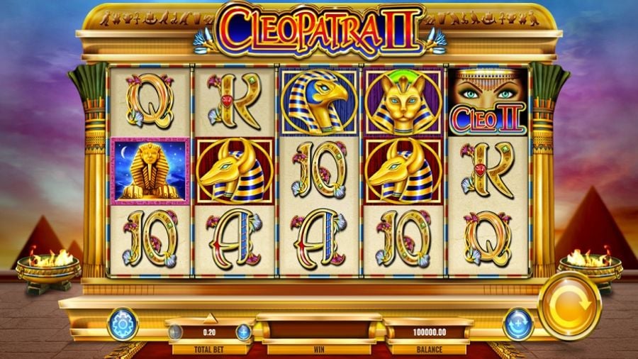 Cleopatra 2 Slot Eng - partycasino
