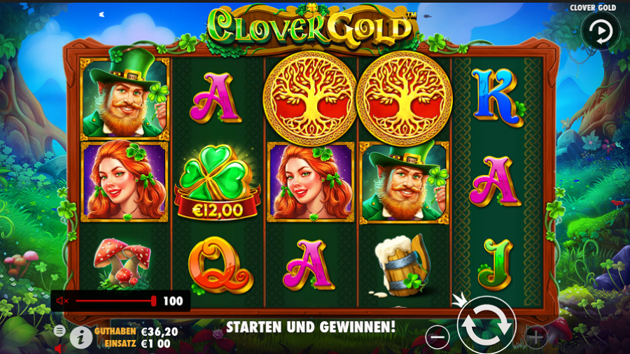 Clover Gold Slot De - partycasino