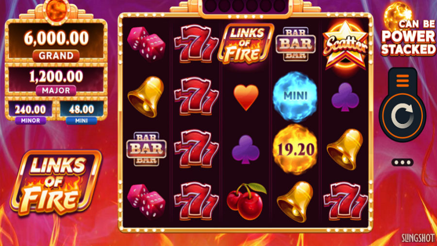 Links Of Fire Slot - partycasino-canada