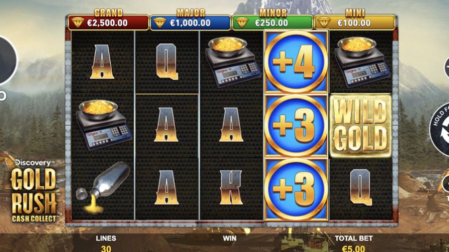 Gold Rush Cash Collect Slot Eng - partycasino-canada