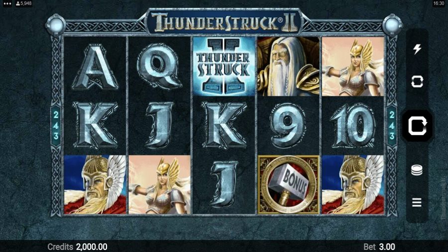 Thunderstruck Ii Slot Eng - partycasino-canada