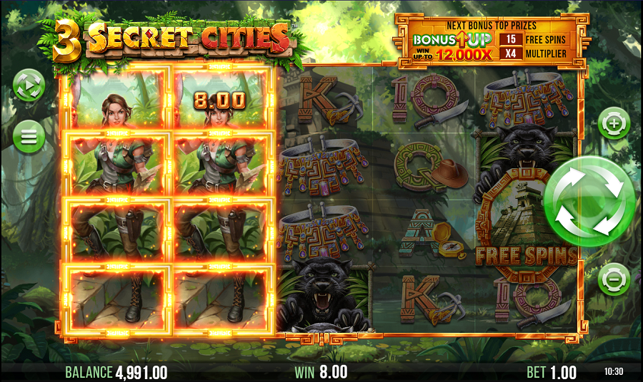 3 Secret Cities Bonus - partycasino-canada