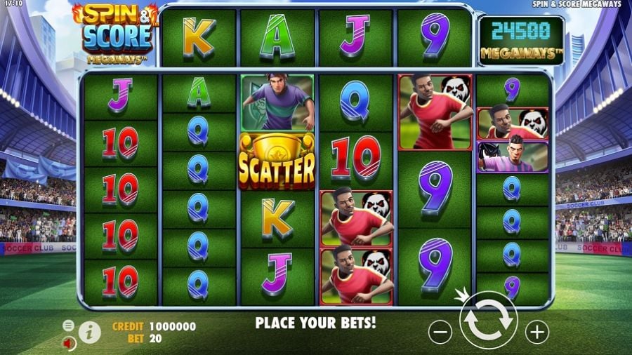 Spin And Score Megaways Slot Eng - partycasino-canada