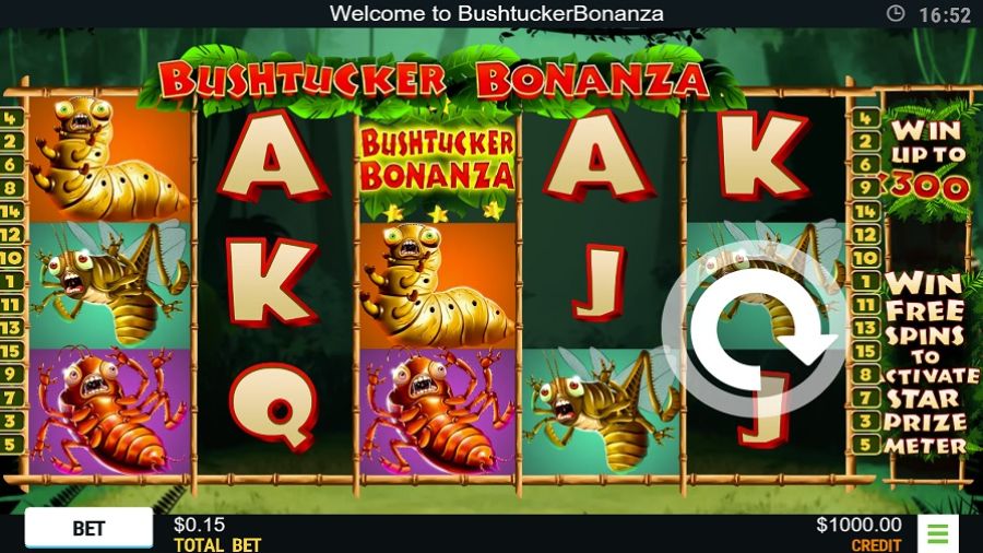 Bushtucker Bonanza Slot Eng - partycasino-canada