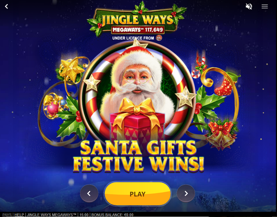 Jingle Ways Megaways Slot - partycasino-canada