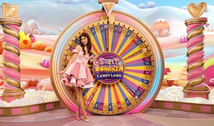 Sweet Bonanza Candy Land Wheel - partycasino-canada