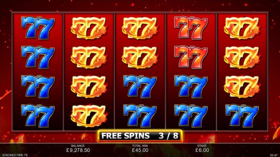 Stacked Fire 7s Free Spins - partycasino-canada