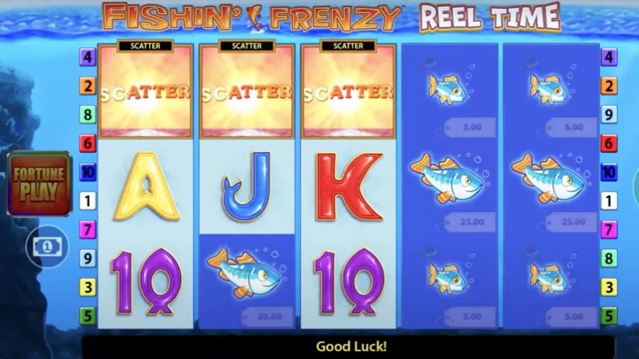 Fishin Frenzy Reel Time Fortune Play Bonus Eng - partycasino-canada