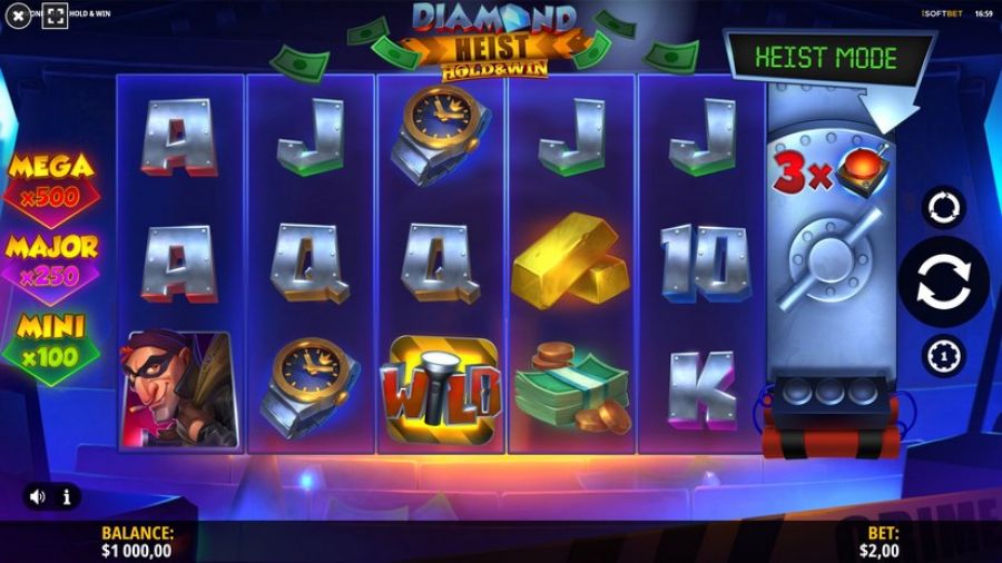 Dimond Heist Hold And Win Main - partycasino-canada
