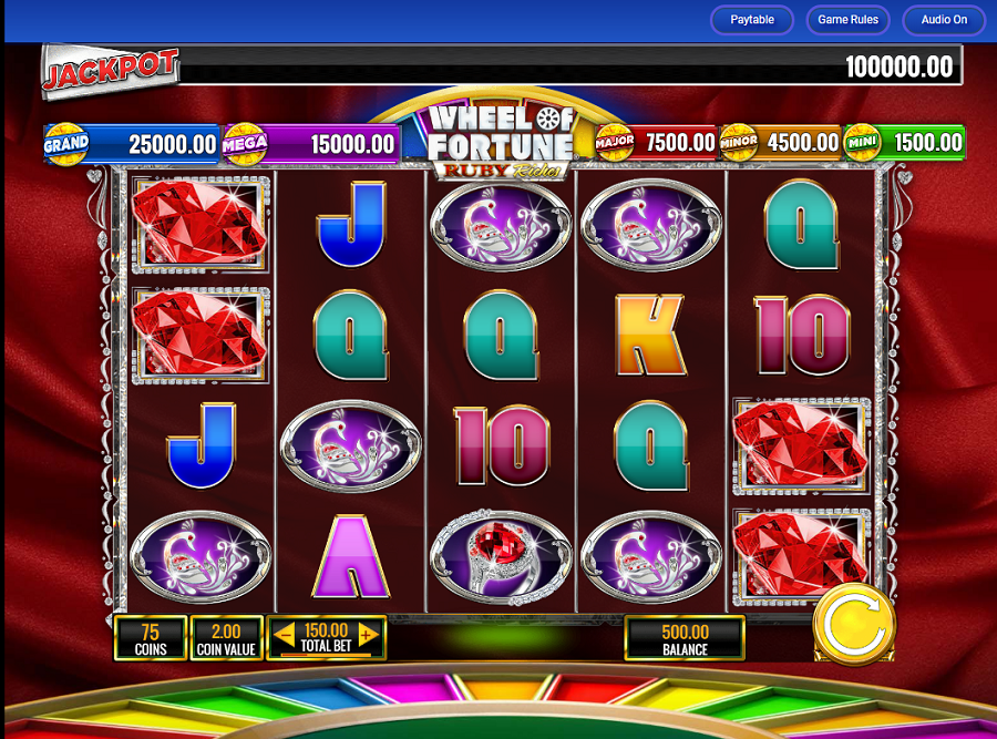 Wheel Of Fortune Ruby Riches Slot - partycasino-canada