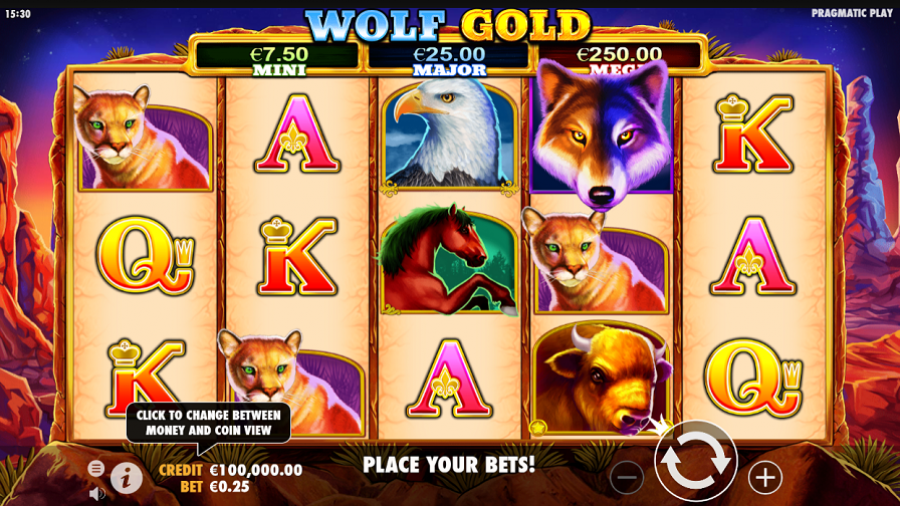 Wolf Gold Slot - partycasino-canada