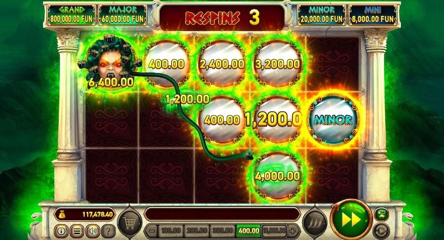 Power Of Gods Medusa Bonus Game - partycasino-canada