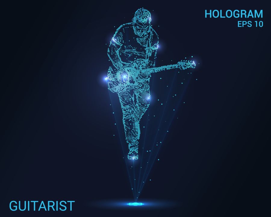 New Hologram Guitar - partycasino-canada