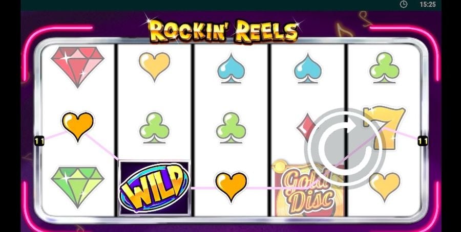 Rockin Reels Main Game - partycasino-canada