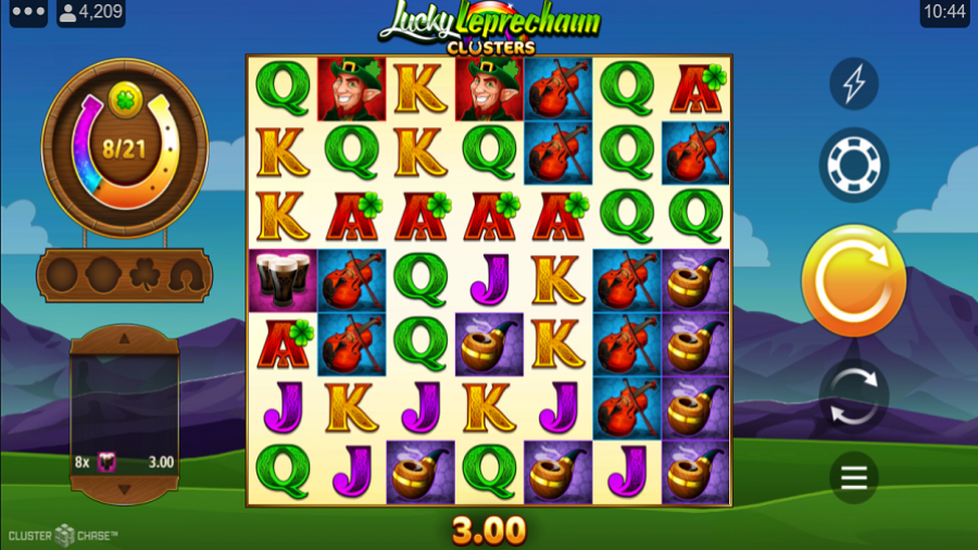 Lucky Leprechaun Clusters Bonus - partycasino-canada