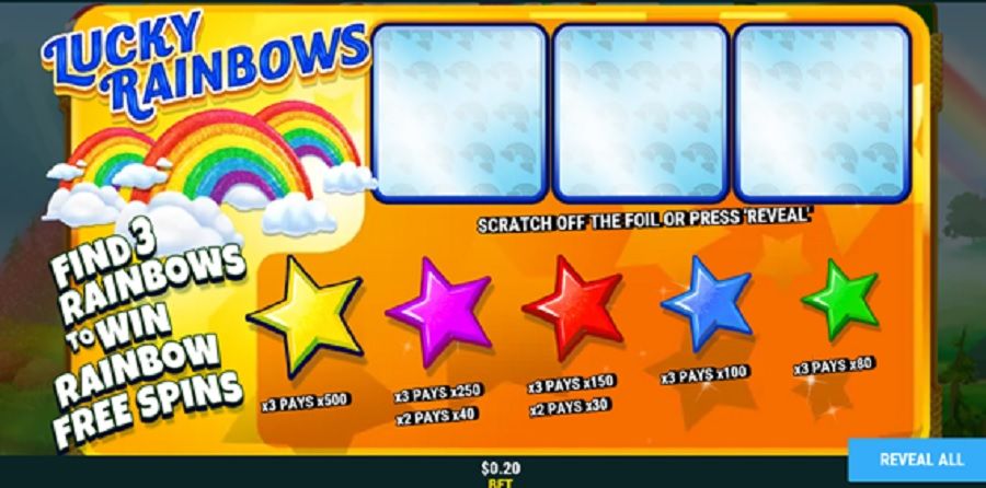 Rainbow Wishes Bonus - partycasino-canada