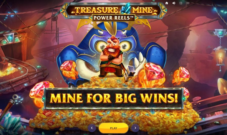 Treasure Mine Power Reels - partycasino-nz