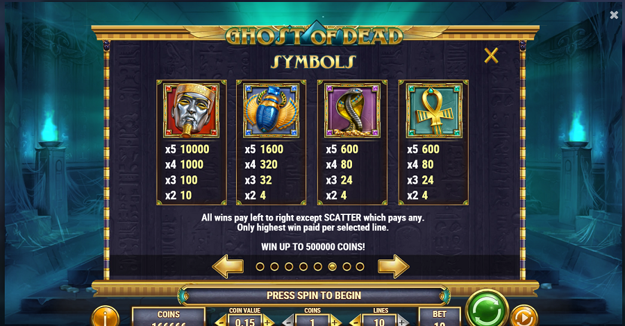 Ghost Of Dead Feature Symbols 1 - partycasino-nz