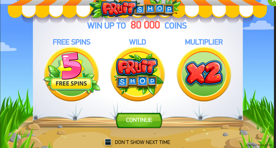 Fruit Shop Slot - partycasino-nz