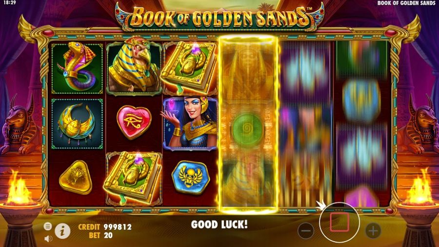 Book Of Golden Sands Bonus Eng - partycasino
