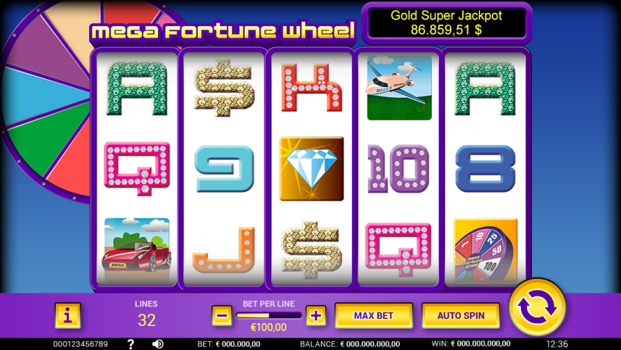 Mega Fortune Wheel Screenshot - partycasino