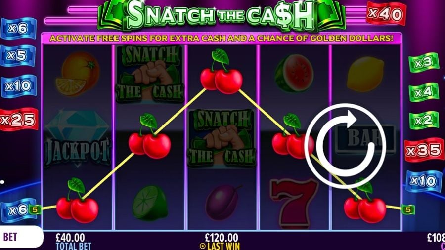 Snatch The Cash Bonus En - partycasino