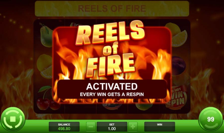 Red Hot Win Spin Reels Of Fire - partycasino