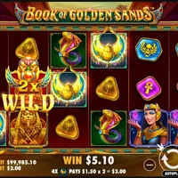 Book Of Golden Sands Bonus - partycasino