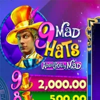 9 Mad Hats Absolootly Mad Slot - partycasino