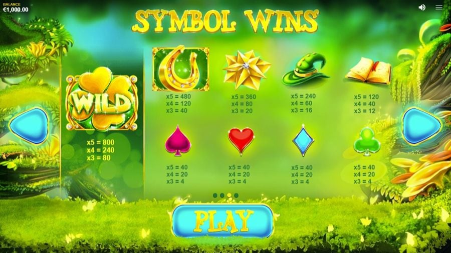 Lucky Wizard Feature Symbols Eng - partycasino