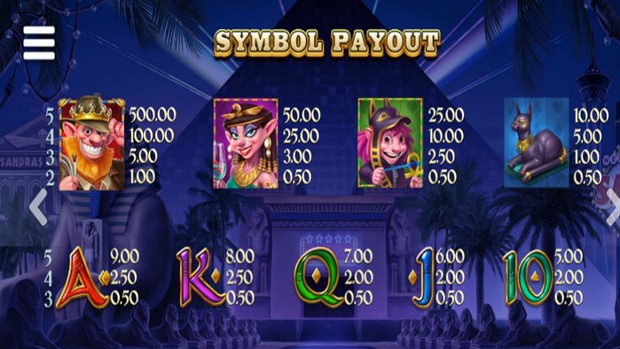 Book Of Sam Feature Symbols Eng - partycasino