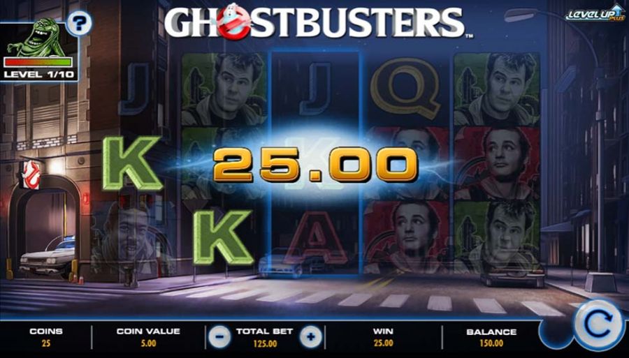 Ghostbusters Win - partycasino