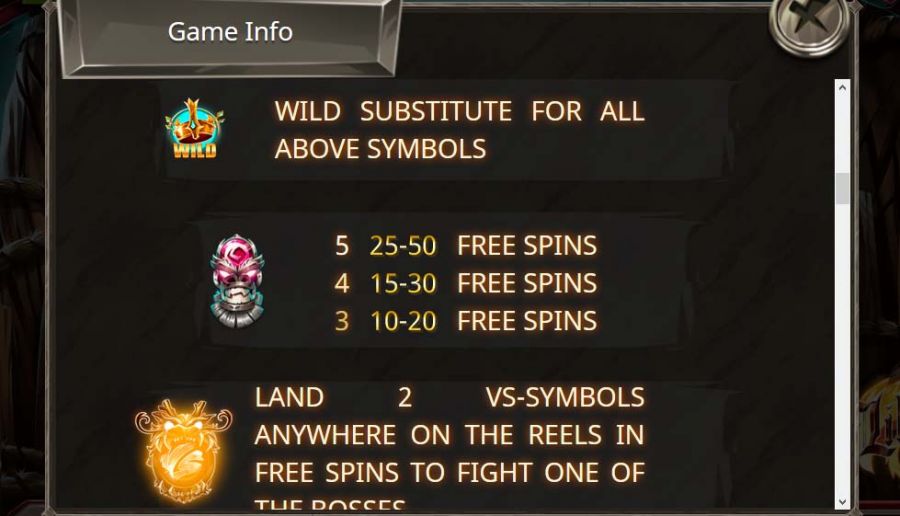 Liliths Inferno Feature Symbols - partycasino