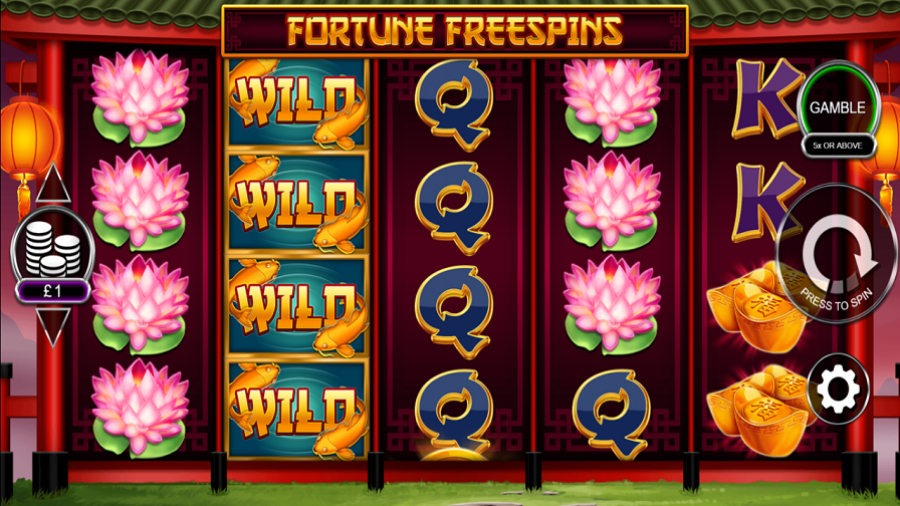Fortune Freespins Slot - partycasino