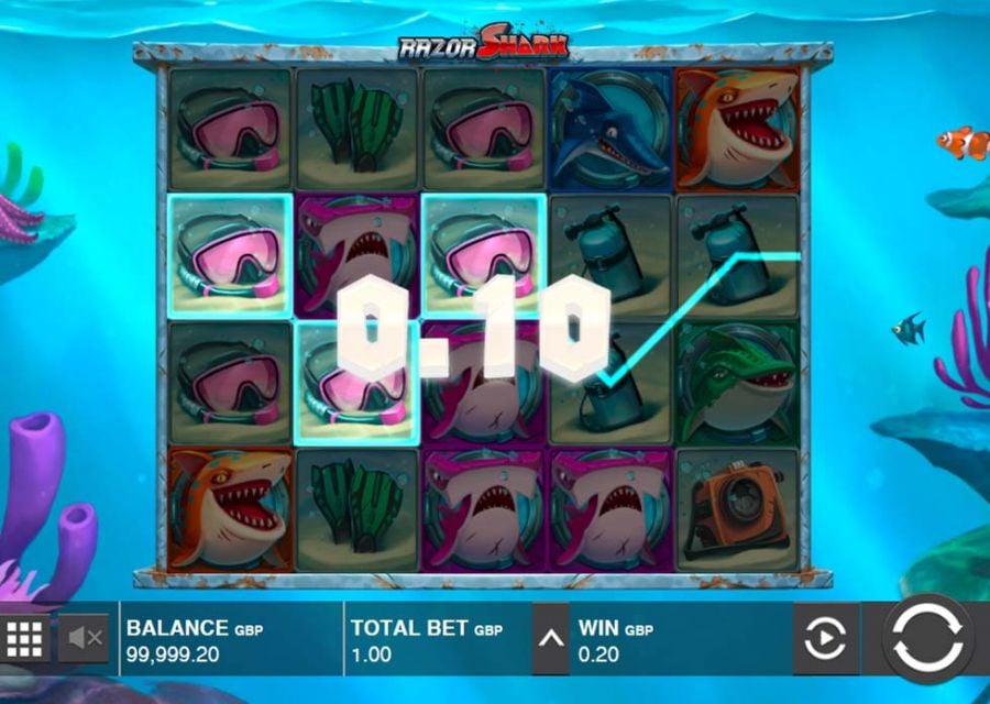 Razor Shark Win - partycasino