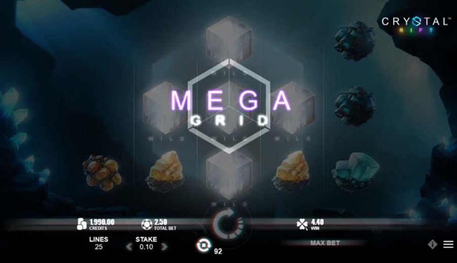 Crystal Rift Mega Grid - partycasino