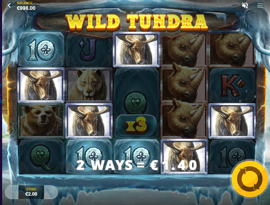 Wild Tundra Bonus - partycasino