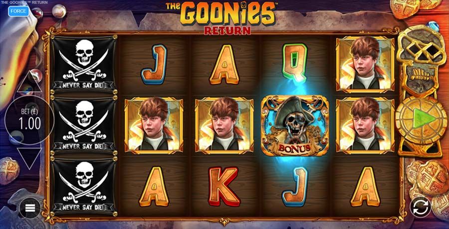 The Goonies Return Slot Game - partycasino